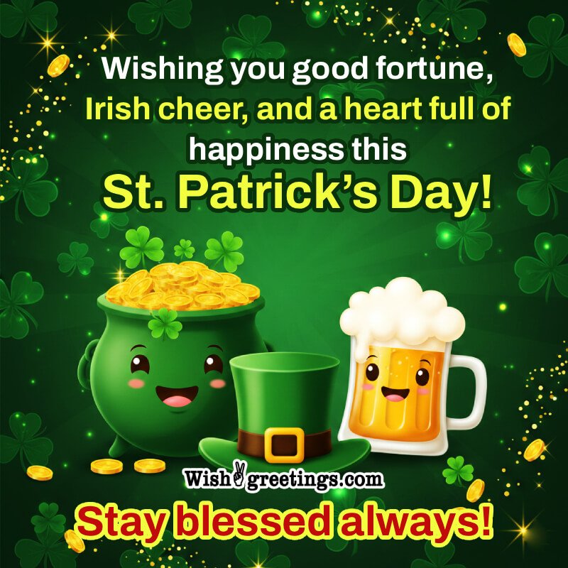 Wishing You A St. Patrick’s Day Blessed Picture