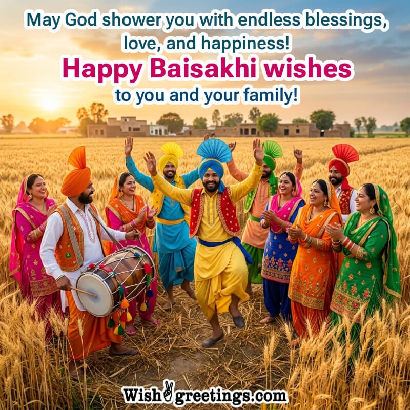 Happy Baisakhi Wishes To You And Your Family Best Image