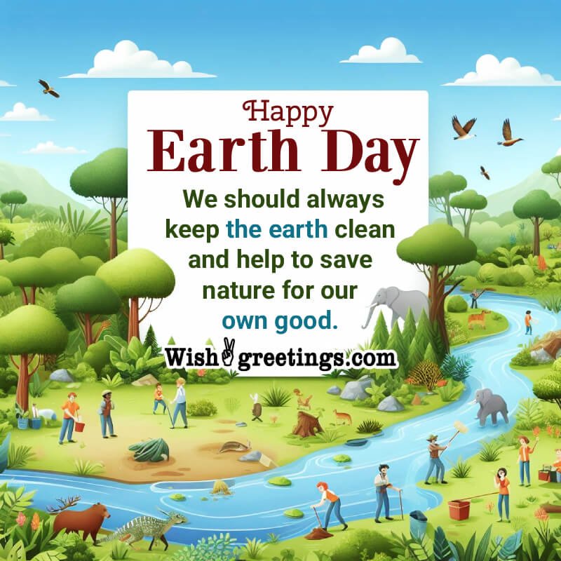 Happy Earth Day Best Wishing Pic