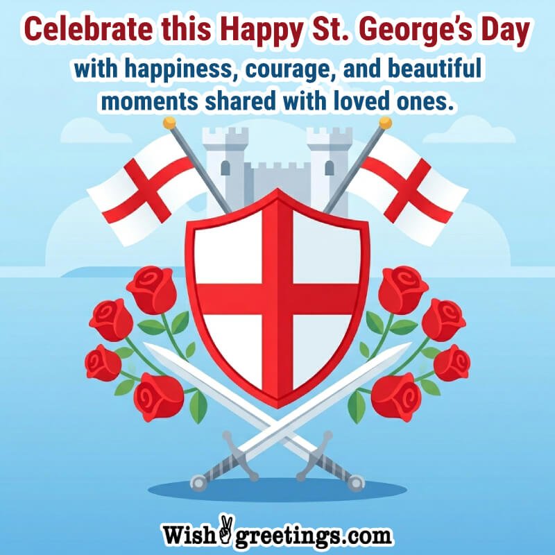 Happy St. George’s Day Nice Status Image