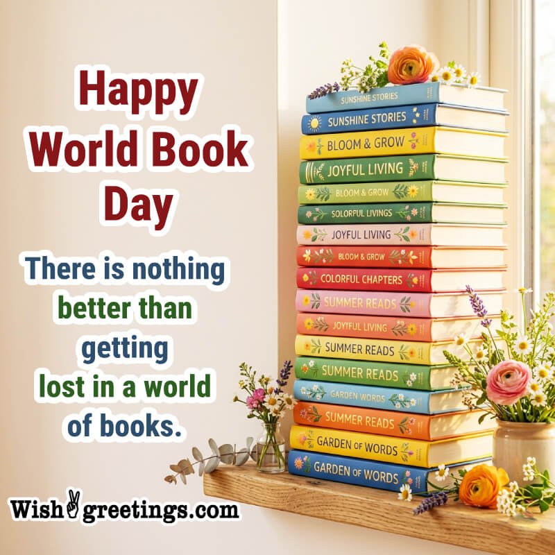 Happy World Book Day Nice Wish Pic