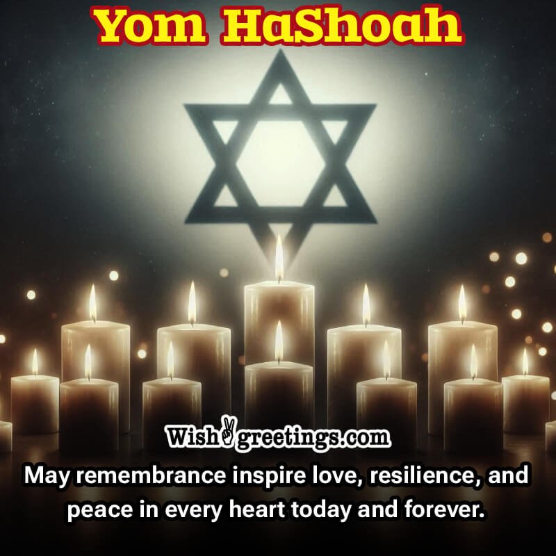 Yom Hashoah Best Message Image