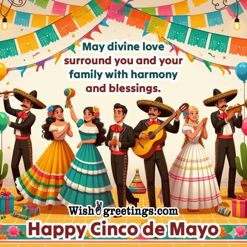 Happy Cinco De Mayo Blessing Pic For Family