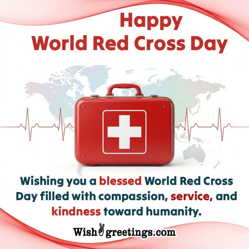 Happy World Red Cross Day Wishing Image