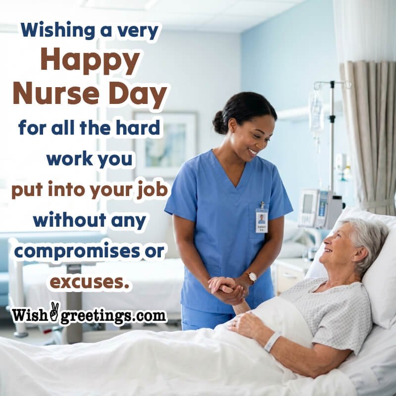 Wishing You A Happy Nurses Day Lovely Image