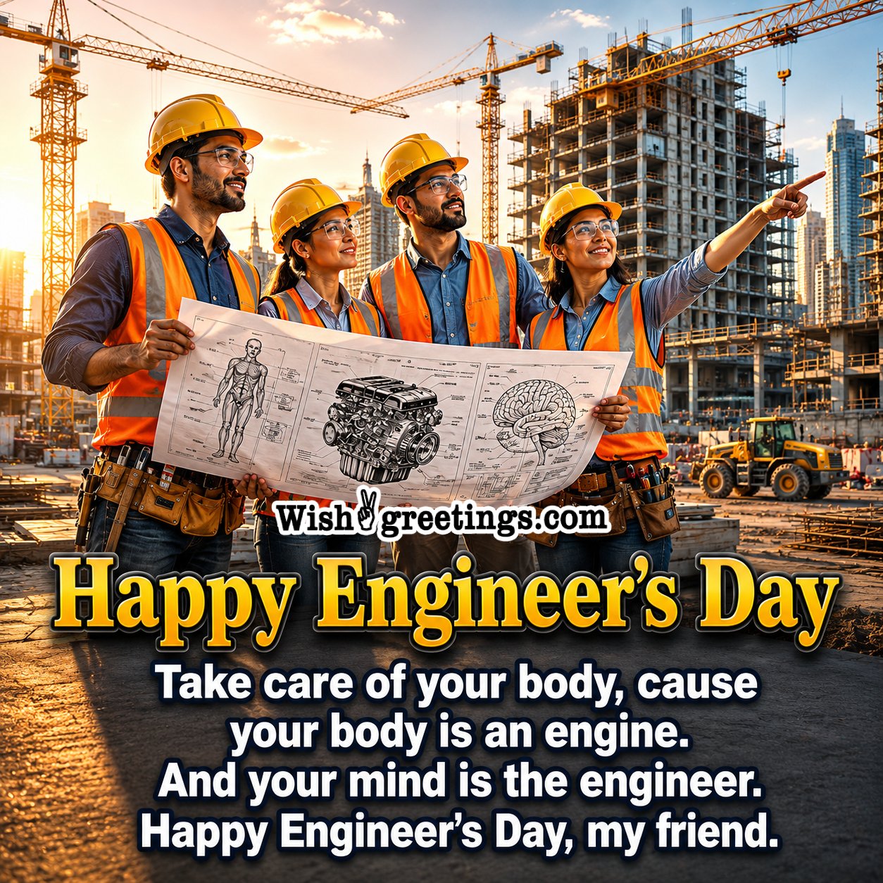 Happy Engineers Day My Friend Best Wish Pic