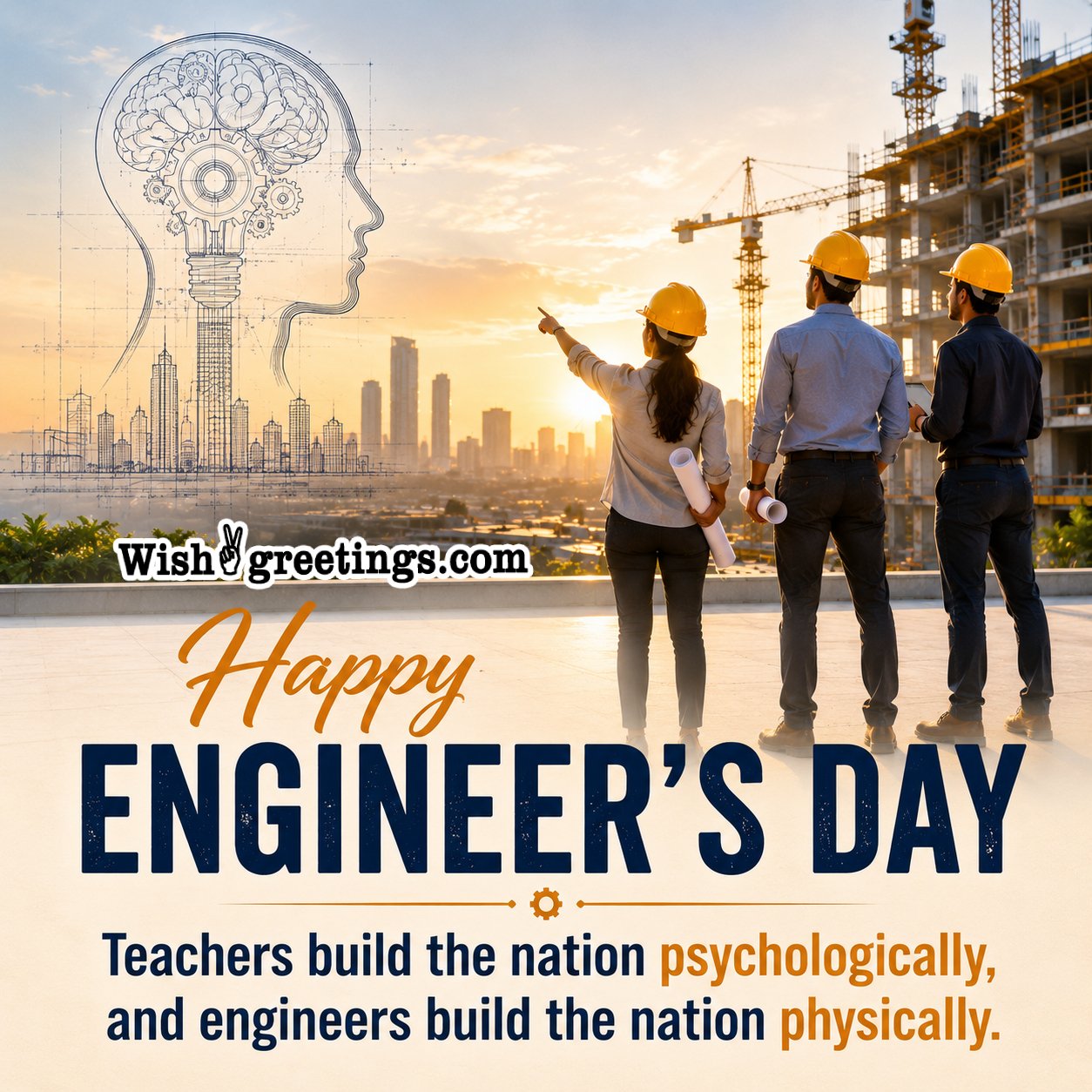 Happy Engineers Day Nice Greeting Picture