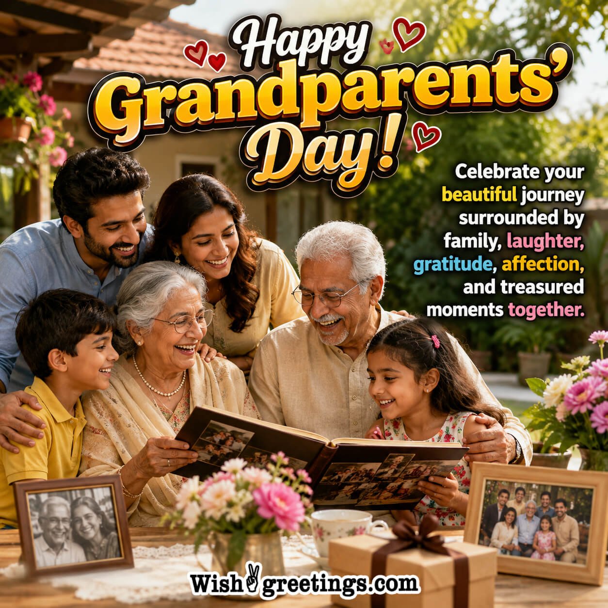Happy Grandparents Day With Beautiful Family Best Pic